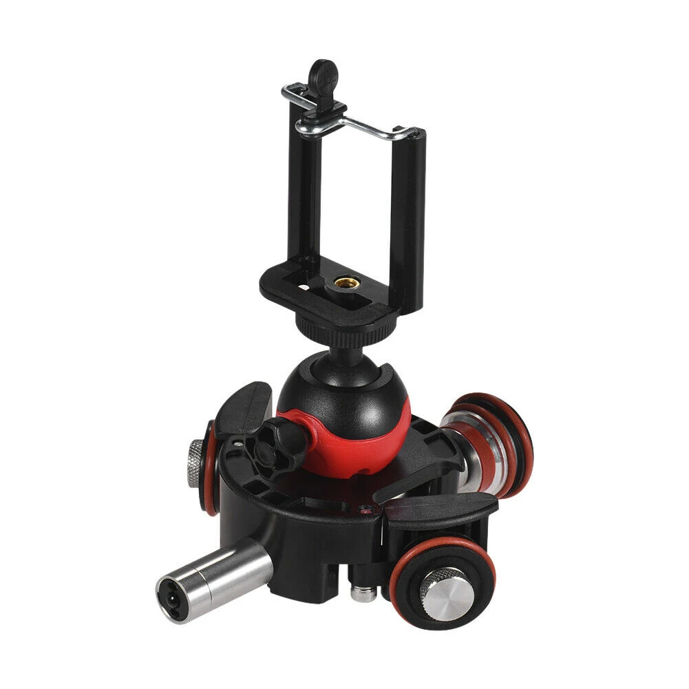 

Video Phone Clip Mini With Base Photograph Remote Control Motorized Track Slider Rail Electric Ball Head Rotary For Camera Dolly