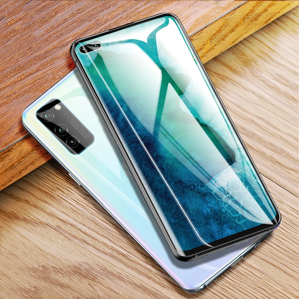 Мягкий чехол с полным покрытием для huawei honor v30 pro view 30 play 3 Гидрогелевая пленка