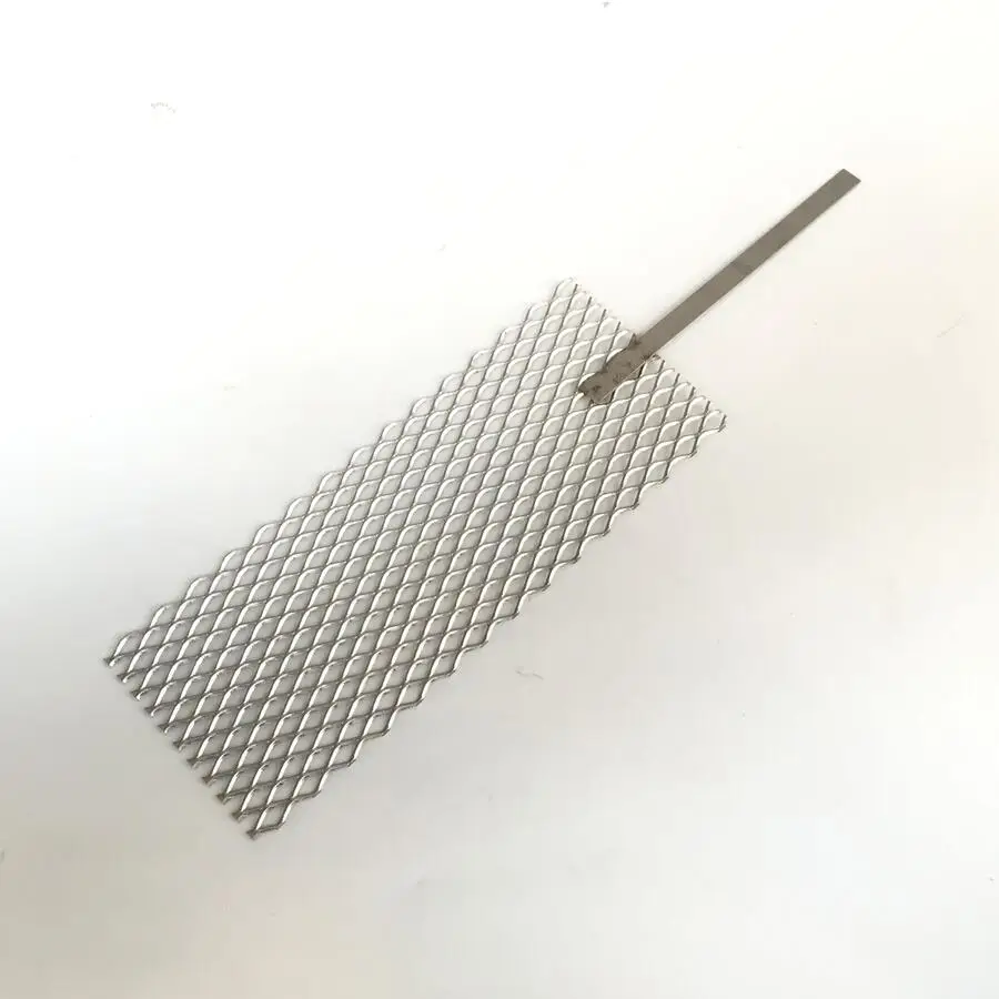 Бесплатная доставка ювелирные инструменты 6X15cm анодная титановая сетка с ручкой