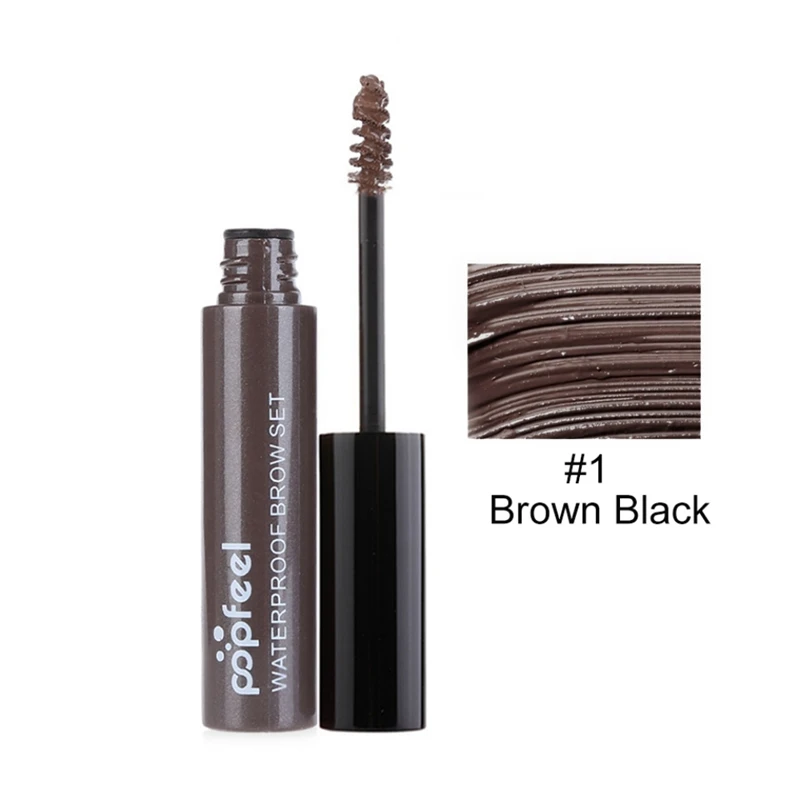 

Professional 4 Colors Eyebrow Mascara Cream Eye Brow Shadow Makeup Set Kit Waterproof Dye Eyebrow Gel Enhancer