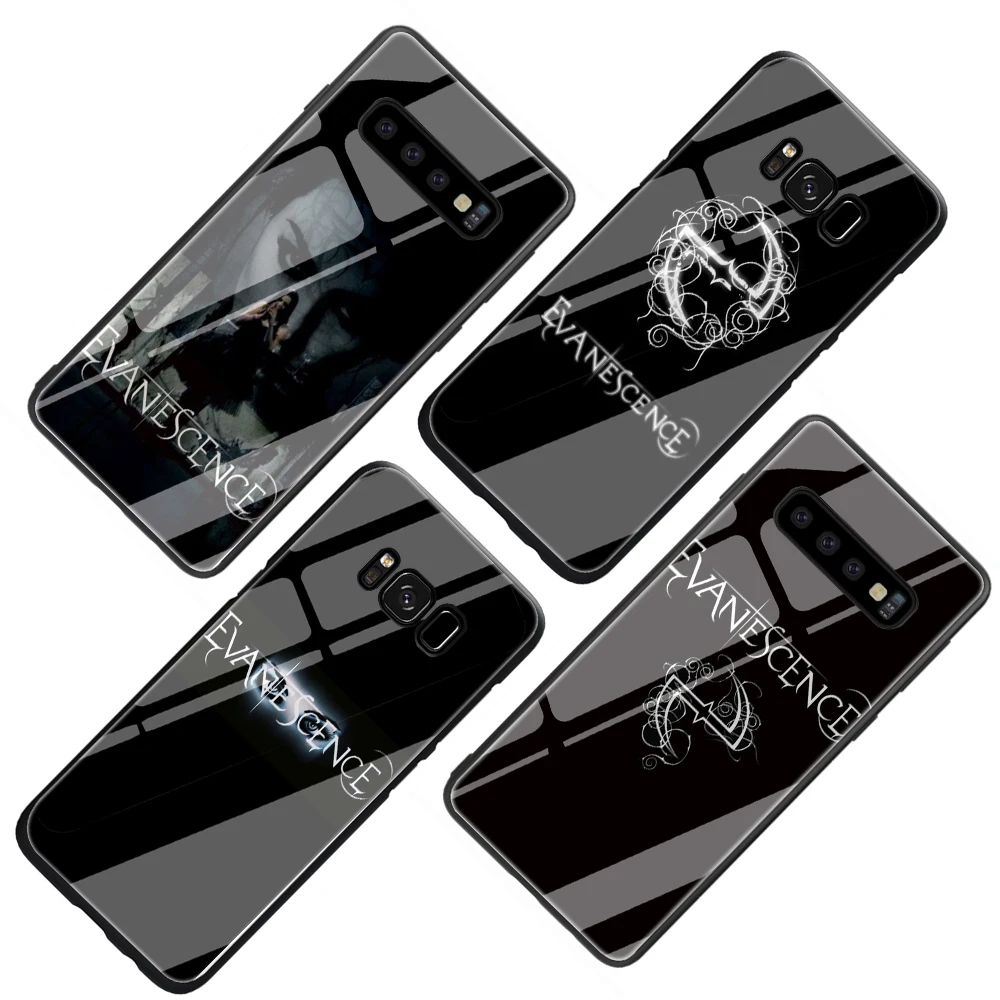 EWAU Evanescence Стекло чехол для телефона для samsung Galaxy S7 8 9 10Plus Note8 9 A10 20 30 40 50 60 70
