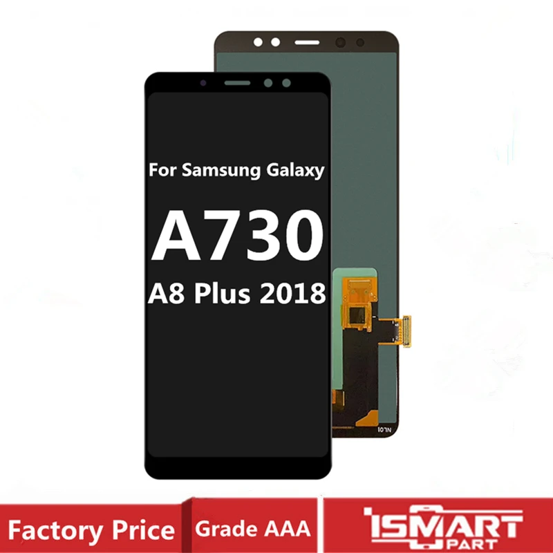 OLED-дисплей A8 Plus 2018 для Samsung Galaxy A730 ЖК-дисплей в сборе сенсорный экран дигитайзер