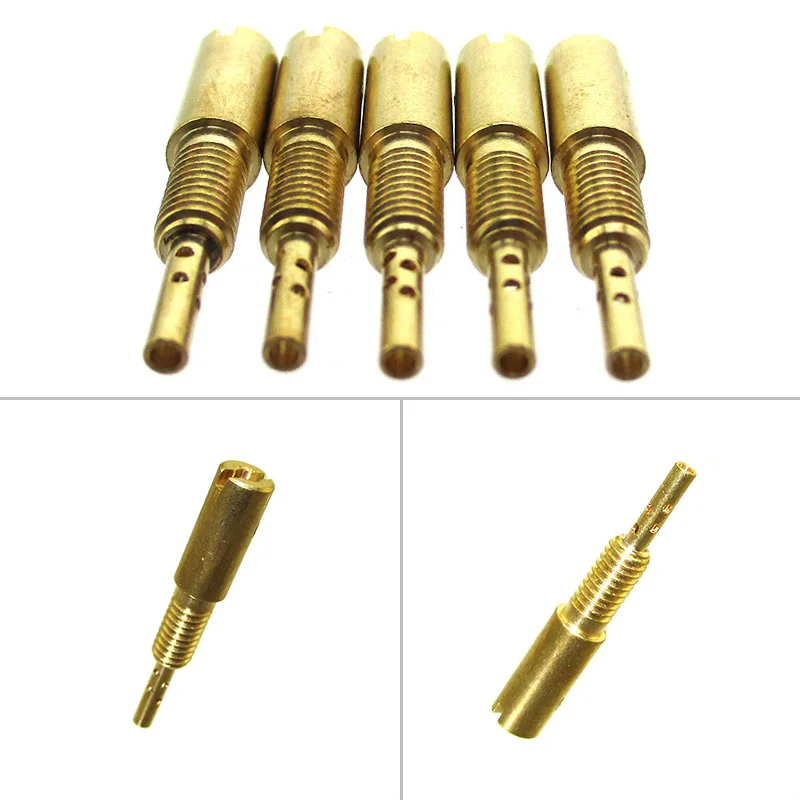 5 шт. Carb Pilot Slow Jet#30 32,5 35 37,5 40 Запчасти для Mikuni HSR42 старый стиль