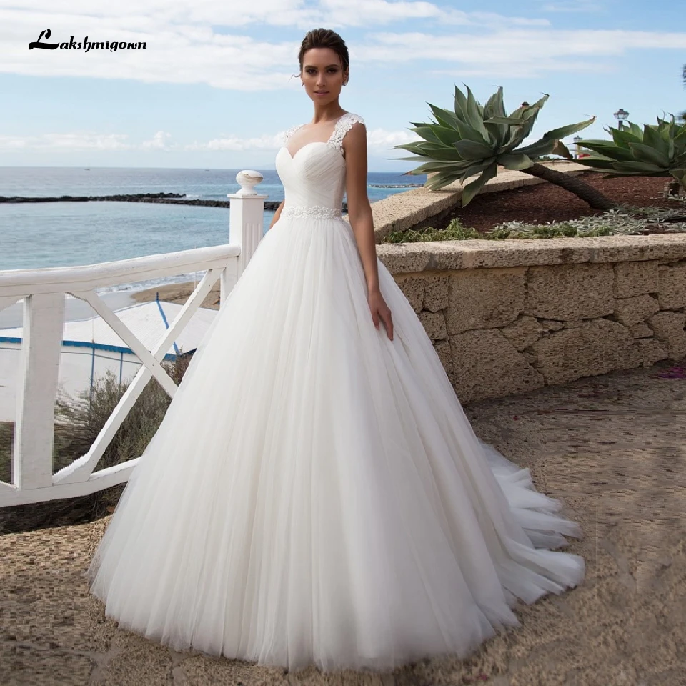 Lakshmigown Land Prinses Bruidsjurk Trouwjurk Met Mouwen 2020 Plus Size Lace Applique Trouwjurk Robe Mariage Femme Lakshmigown Land Prinses Bruidsjurk Trouwjurk Met Mouwen 2020 Plus Size Lace Applique Trouwjurk Robe Mariage Femme