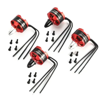 

4Pcs CW CCW D1806 2280KV 2-3S Electric Brushless Motor for 250 260mm RC Racing Drone Quadcopter Multicopter Aircraft