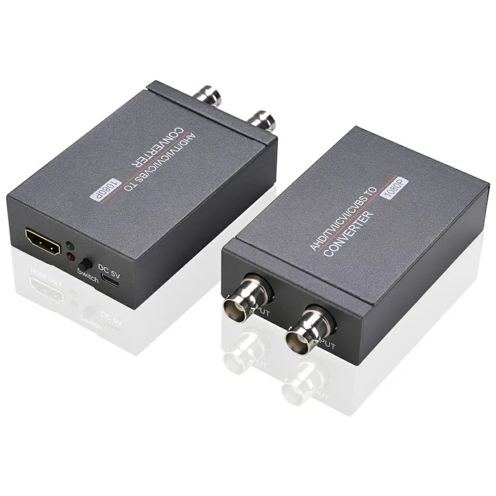 Адаптер преобразователя AHD/TVI/CVI/CVBS в HDMI Full HD 4K видео преобразователь адаптер для