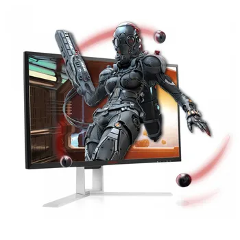 

LCD Monitors AOC AG241QX PC peripherals computer game monitor FHD MVA 23 8'' 2560х1440 TN 350cd m2 H170° V160° 50М:1 1ms