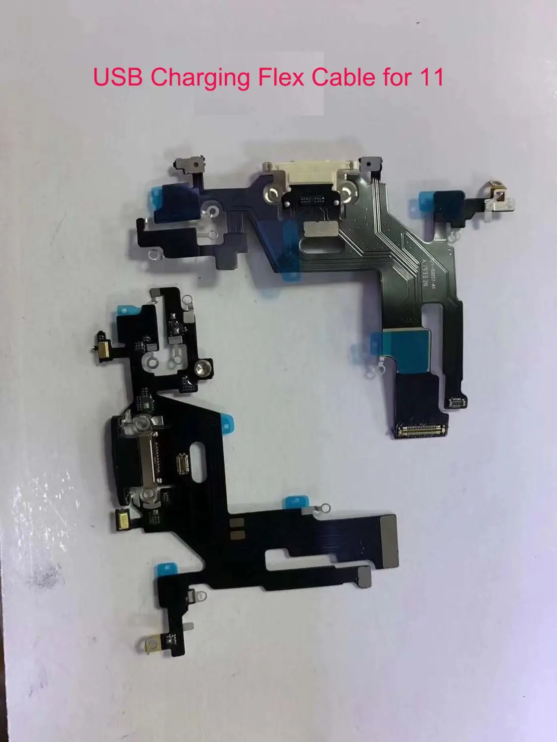 Original Charging Flex Cable For iPhone 11 Headphone Audio Jack USB Charger Plug Port Dock Connector With Microphone Mic