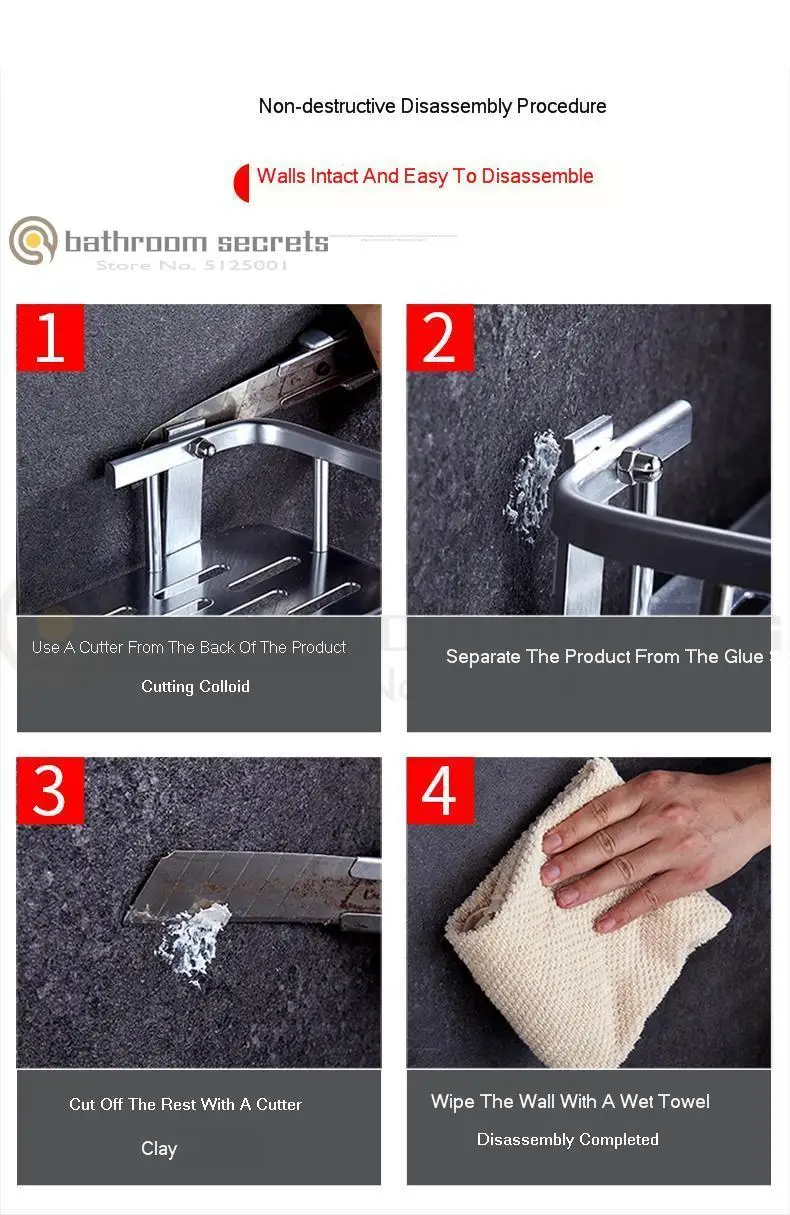 Bathroom Shelf Toilet Toilet Vanity Towel Storage Free Punching Wall-mounted Corner Frame Bathroom Towel Hanger