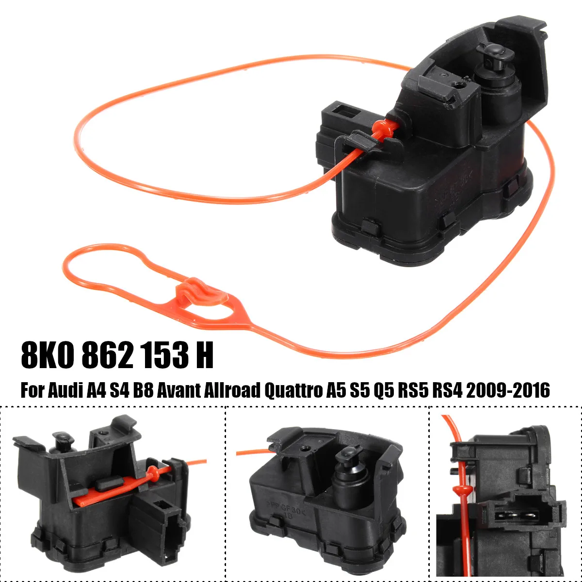 Fuel Door Lock Actuator Tank Cap Motor 8K0862153H 8K0 862 153 For Audi A4 B8 Allroad Quattro A5 S5 Q5 | Автомобили и мотоциклы