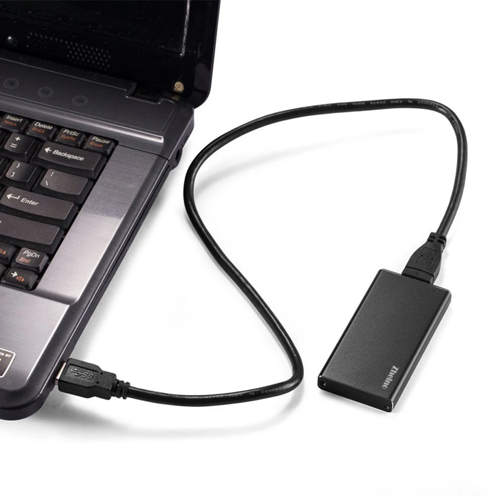 Zheino мини портативный мобильный жесткий диск коробка USB 3,0 mSATA SSD чехол алюминиевый внешний корпус для mSATA/половина размер SSD