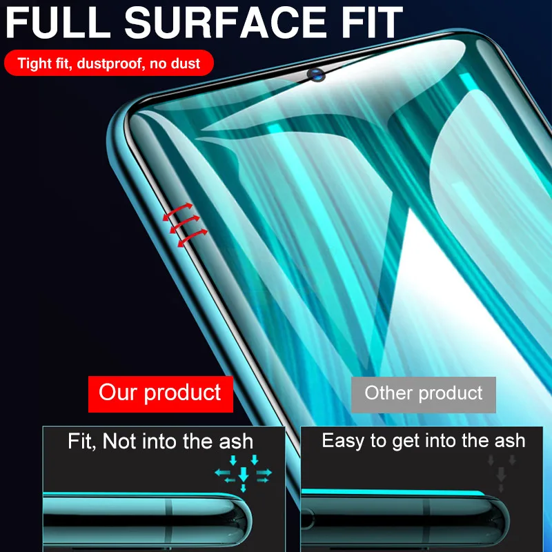 3Pcs 100D Full Protective Hydrogel Film For Xiaomi Redmi K20 Note 8 7 6 Pro 5 PLus Soft Screen Protector For Redmi Note 8 Pro 7A