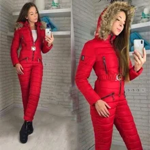 Зимний женский цельный лыжный костюм, дышащая ветрозащитная куртка с капюшоном для сноуборда, лыжные штаны, комплекты, боди, уличные зимние костюмы для России