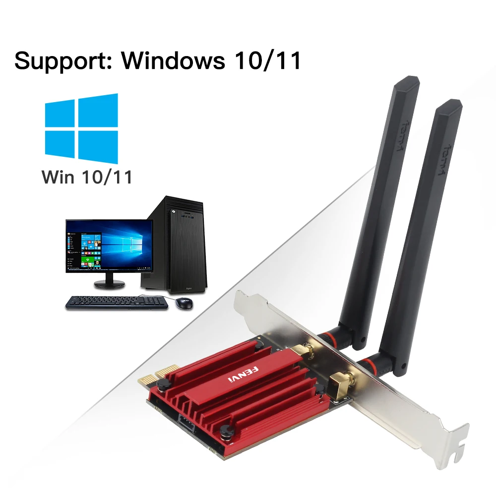 Wi-Fi 6E AX210, 5374 Мбит/С, Три Диапазона, 2,4G/5G/6 ГГц.