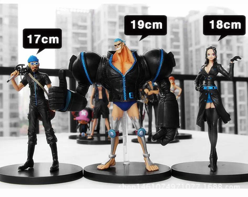 

Cheng yuan Anime One Piece/Sea King Golden City Black Cloth Theater Version 9-Delicacy Boxed Luffy Gismo