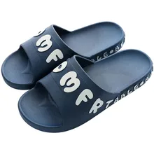 Летние мужские шлепанцы для дома для ванной для душа с надписью; нескользящие тапочки; мужская повседневная обувь для бассейна; мужская обувь на плоской подошве; Chinelo Masculino
