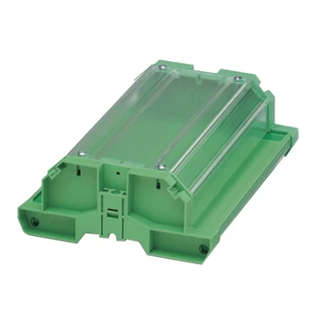 

UM122 profile with cover PCB housing PCB enclosure DIN rail mounting PCB case PCB Dust cover holder