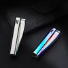 Torch Lighter Creative Portable Cigarette Lighter Metal Windproof Lighter Gas Lighter Cigar Butane Lighters Blue Flame ► Photo 3/6