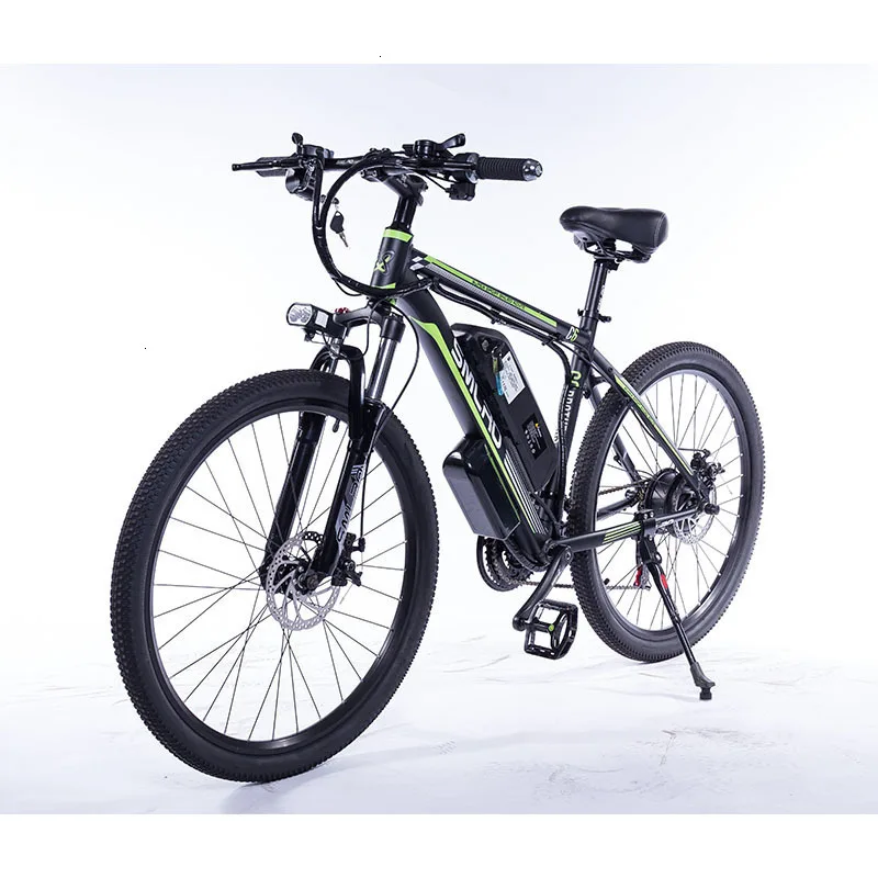 

C6 F 26" Aluminum Electric Mountain Bike 7 Speed E-Bike 48V Lithium Battery 350W Electric Bicycle for Adults