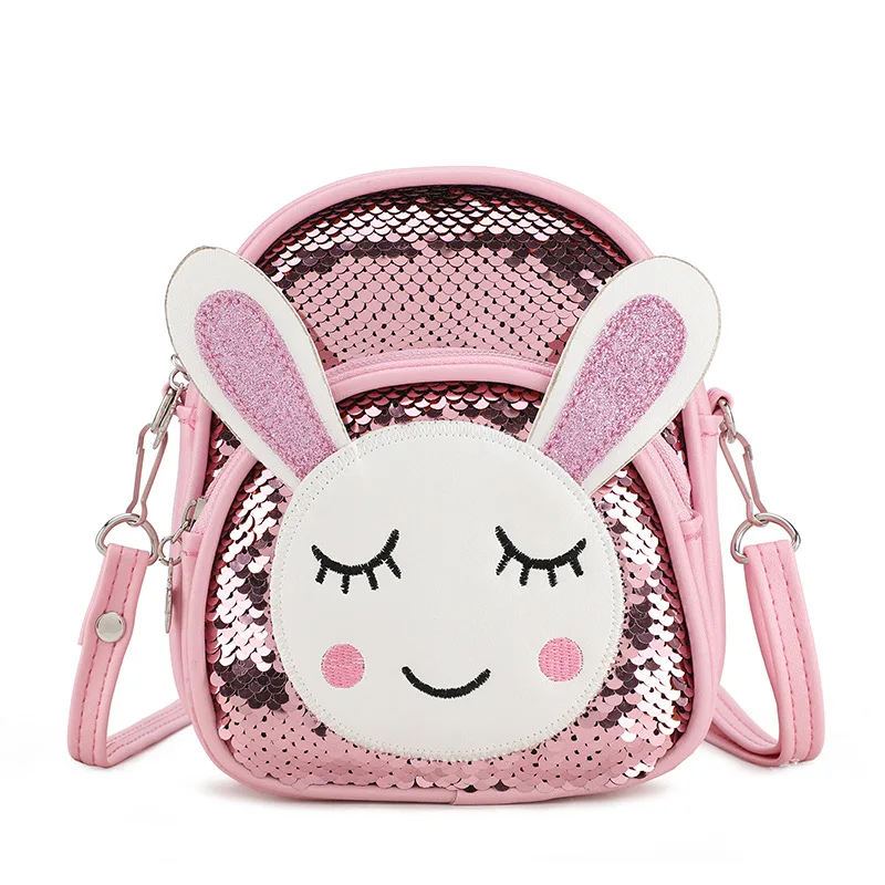 E Pudcoco 1-7y Baby Backpacks Toddler Kids Child Mini Animal Sequins Schoolbag Bag Backpack kindergarten Lovely Shoulder Bag Gifts - Цвет: E