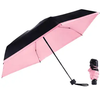 

Aluminum Alloy 3 Colors Hats Folding Umbrella Durable Pocket Umbrella Mini Sun Umbrella Rain Gear Outdoor Sport Home Furnishing