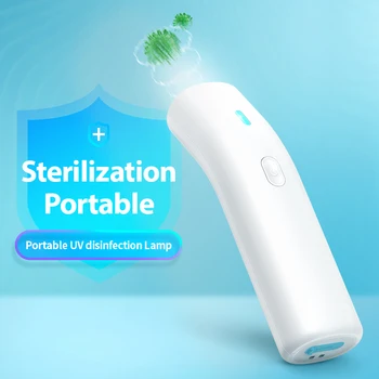 

Portable UV Sterilizer Disinfection Lamp USB Household Ultraviolet Lamps Handheld UVC Bactericidal Lamp Sterilizing Lights