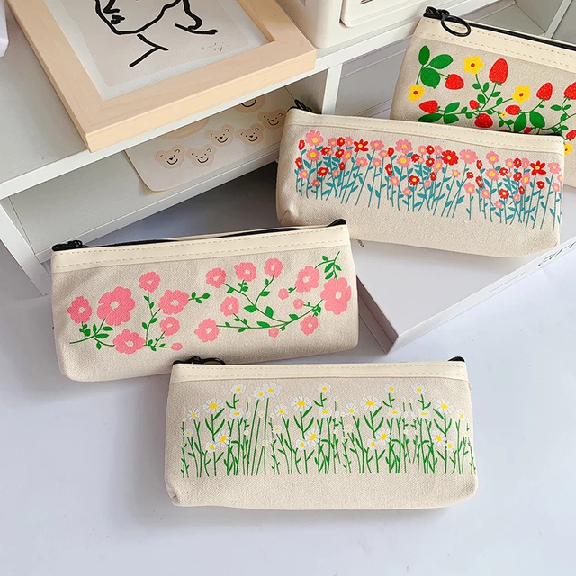 PASTEL FLORAL PENCIL CASE – AYJAY