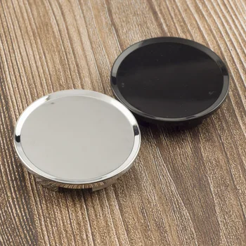 

4pcs 45mm 51mm Car Wheel Center Rim Hub Cap Dust Cover Fit For 3 6 308 406 407 Rim Center Decoration Accessories Chrome Smooth