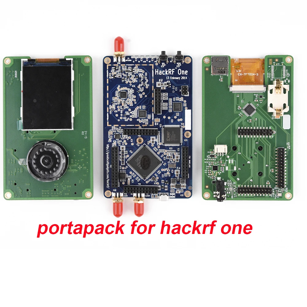 PortaPack для HackRF One SDR программное обеспечение определяется Радио 1 МГц до 6 ГГц Материнская плата макетная плата комплект с portapack