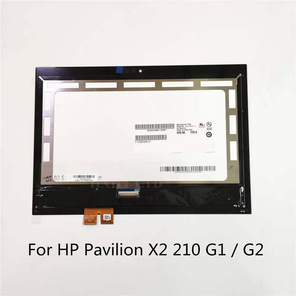 Новый сенсорный ЖК экран A + 10 1 &quotдля HP Pavilion X2 210 G2 G1 с сенсорным экраном в сборе