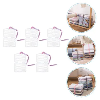 

1 Set Clothes Stacking Board Anti-wrinkle Hollowed Practical Plastic Clothes Stacking Board