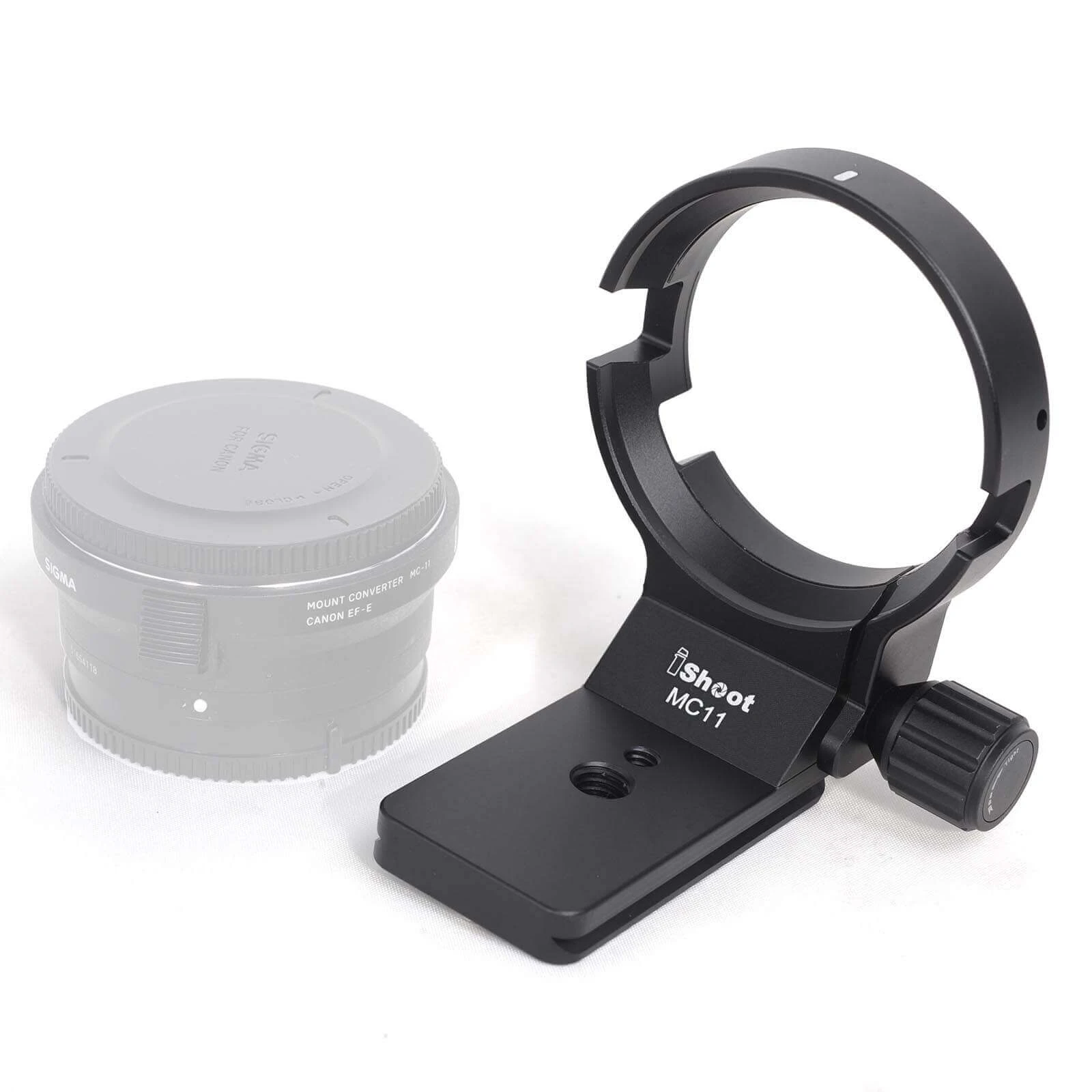 Lens Collar Tripod Mount Ring with Quick Release Plate for Sigma MC-11 Mount Converter Lens Adapter of Canon EF-E Mount 純正購入 Mount MC-11 Converter その他