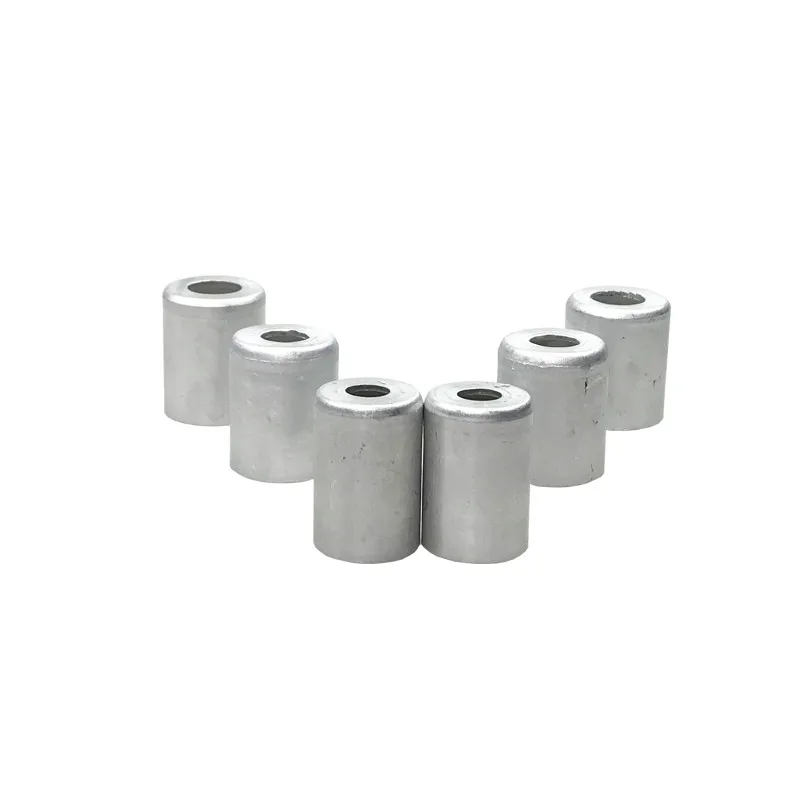 8pcs R134a Automotive Air Conditioning Hose Pipe Fitting Aluminum Sleeve Car Parts