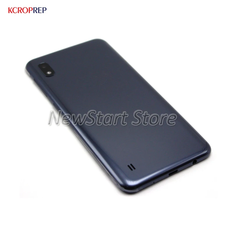 Для samsung Galaxy A10 A105F A105FD A105DS A105A Задняя стеклянная крышка батарейного отсека задняя дверь чехол Корпус для samsung A10 крышка корпуса