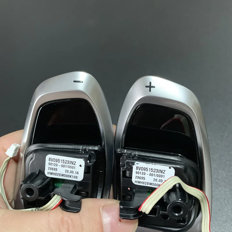 Tiptronic черное глянцевое хромированное Рулевое колесо для Audi A3 A4 A5 A6 S3 S4 S5 S6 RS3 8V0 951 523 INZ