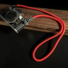 Универсальный ремешок для фотокамеры SLR ремень нейлоновая веревочная ремешок на шею, через плечо ремень ретро надежный прочный Крепежный ремень для Nikon sony пушка