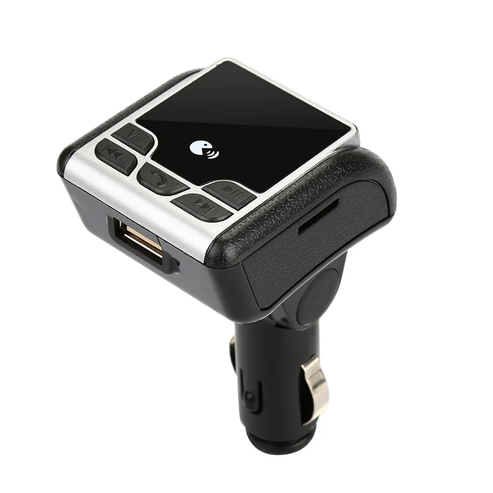 Bluetooth 2.4A USB Автомобильное зарядное устройство для мобильного телефона автомобильное зарядное устройство usb зарядка автомобильное зарядное устройство для iPhone samsung Xiaomi - Тип штекера: Silver