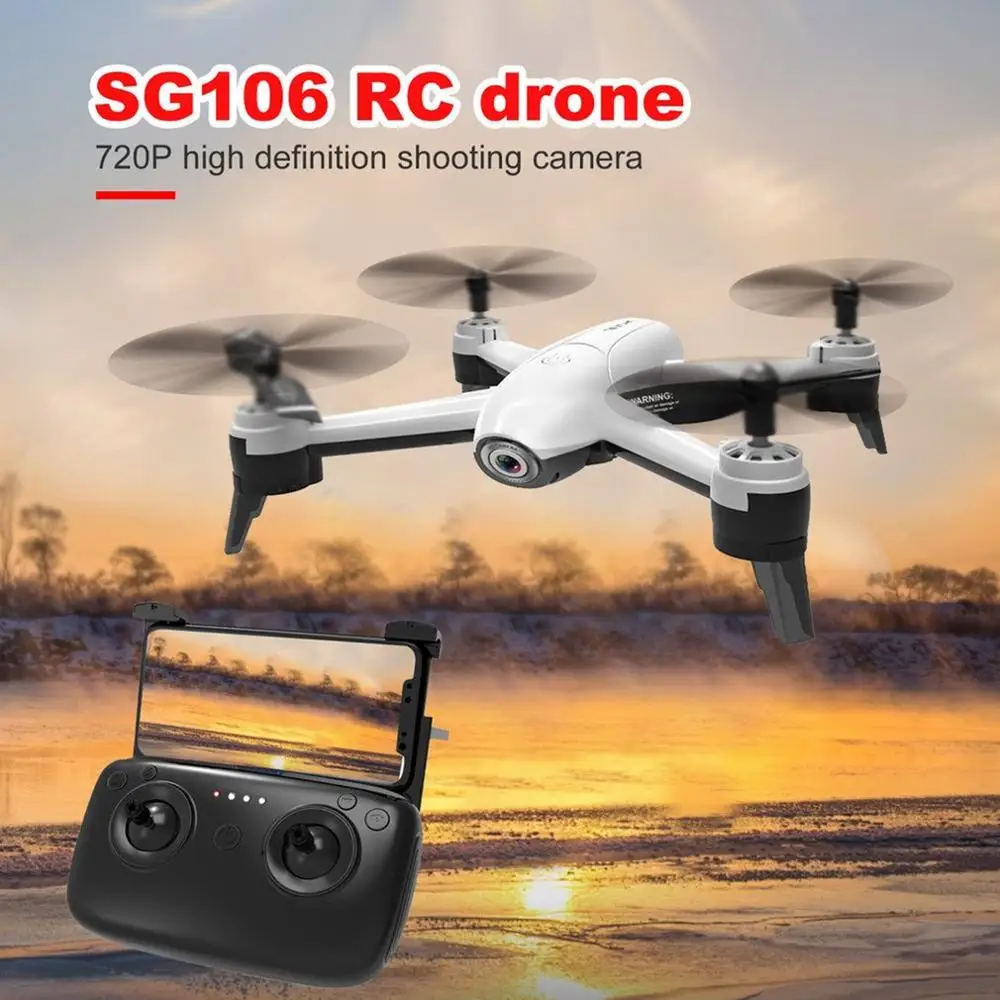

SG106 RC Drone 4K 1080P 720P Dual Camera FPV WiFi Optical Flow Real Time Aerial Video RC Quadcopter Aircraft Dron HD Camera