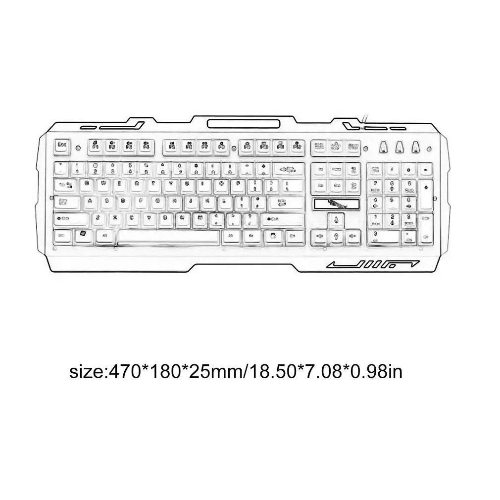 G700 игровая светящаяся проводная USB мышь и клавиатура костюм с радужной подсветкой светодиодный подсветка механическая клавиатура игровая мышь