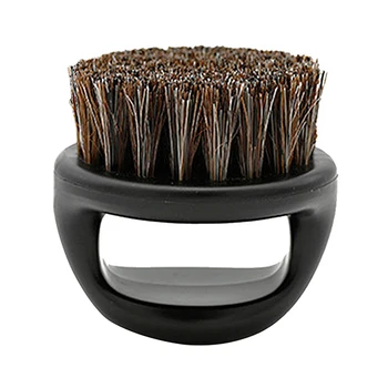 

Hot Men 's Face beauty Shaving Brush Horse Bristle Beard Brush Plastic Portable Barbe Brushes Salon Facial Cleaning Brush