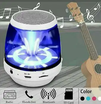 

2019 Mini Bluetooth Speaker Portable Cartoon Outdoor Music Player Stero Loundspeakers Support Handsfree 3colors