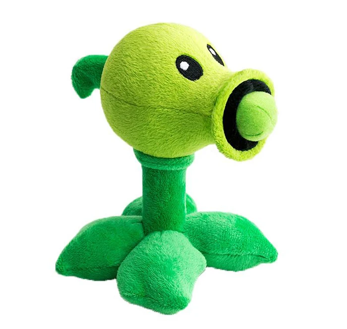 С изображением героев «Plants VS Zombies Растения против Зомби Плюшевые игрушки Горох стрелок подсолнечника кукла милые плюшевые куклы творческая детская игрушка в подарок