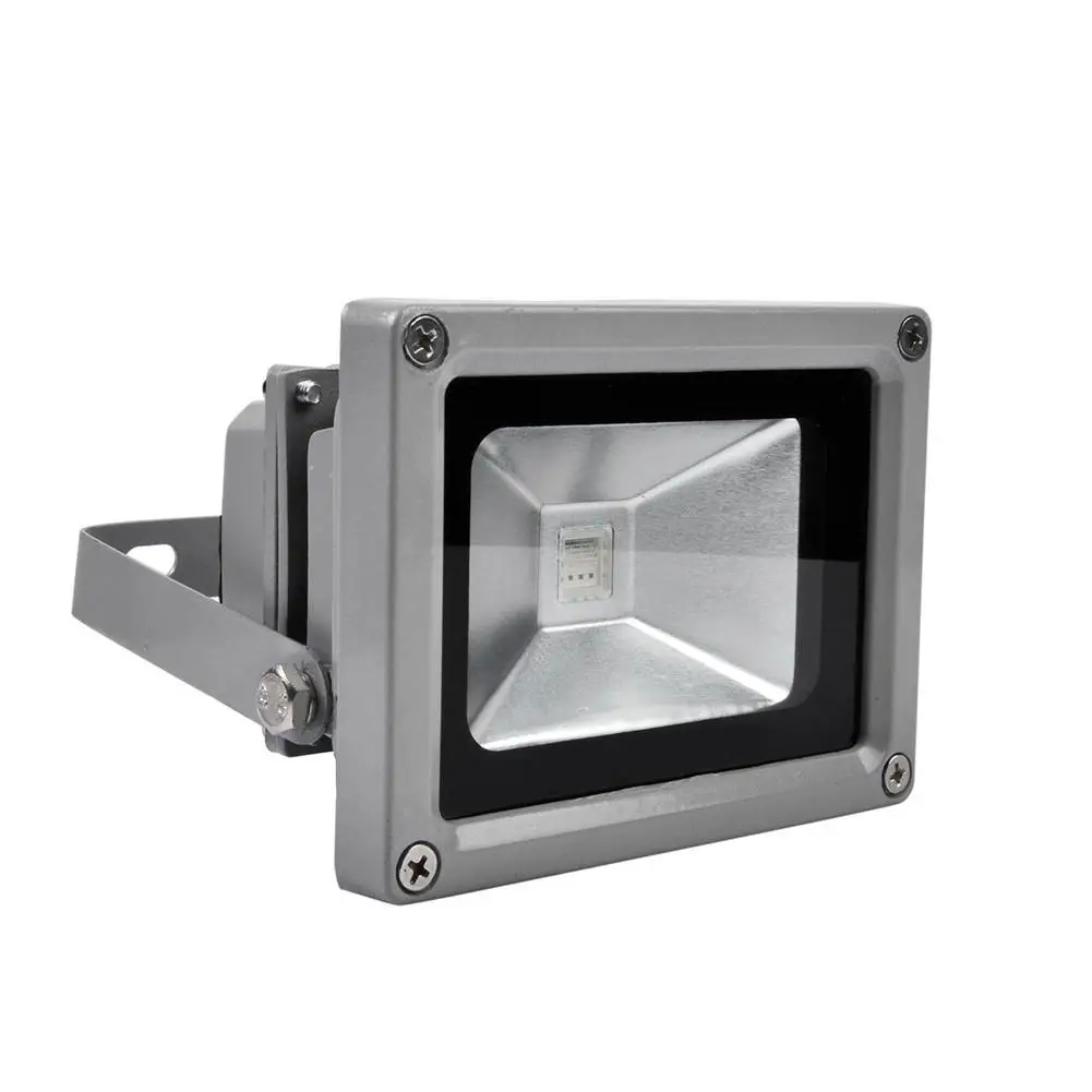 10 Вт RGB светодиодный прожекторное освещение свет дистанционное управление изменение ландшафтной лампы для наружного лужайка во дворе проекционный светильник