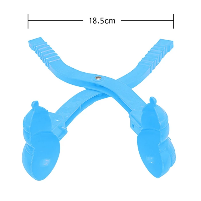 В форме снеговика, снеговик, производитель, клипса, для детей, для улицы, Зимний снег, песок, форма, инструмент, игрушка, простая в использовании@ LS