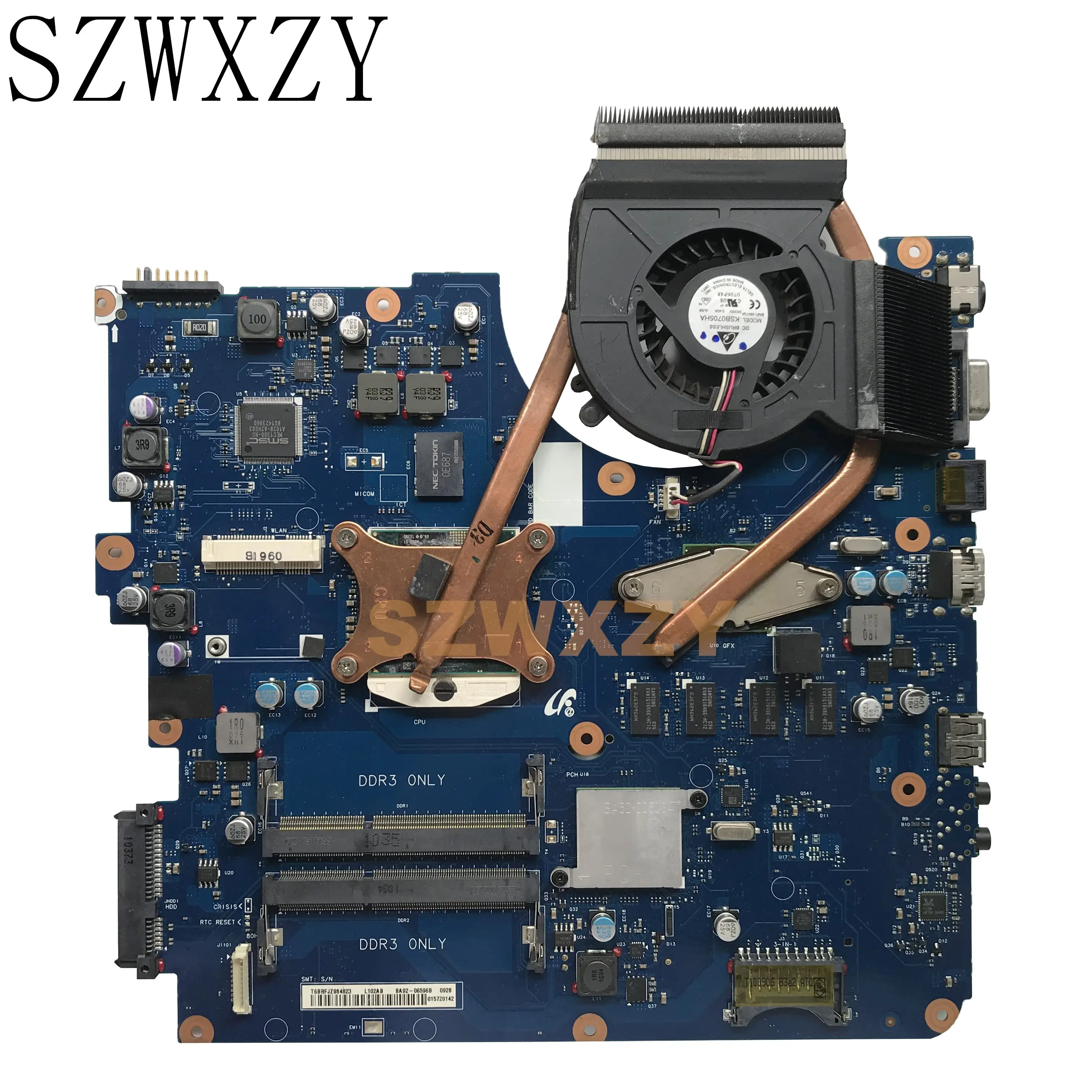 Для Samsung NP-R540 R540 материнская плата портативного компьютера с Бесплатная