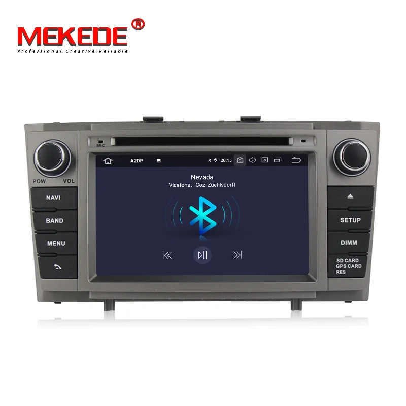Clearance 7" HD Android 9.0 4+64G Car DVD player For Avensis 2008-2013 Audio Video Player Radio GPS Navigation 3