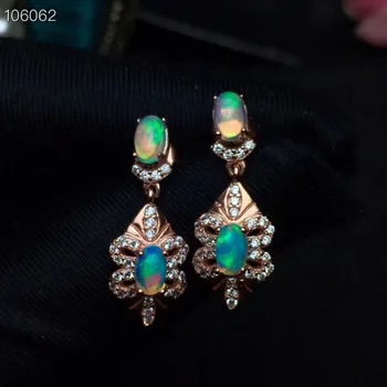 

Opal Natural And Real Opal Earring 925 sterling silver Fine jewelry OpalEarring