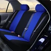 Car Seat Covers Set for Auto, Truck, Van, SUV - Polyester, Airbag Compatible, Universal Fit (Light Blue 9-Pieces) ► Photo 3/6