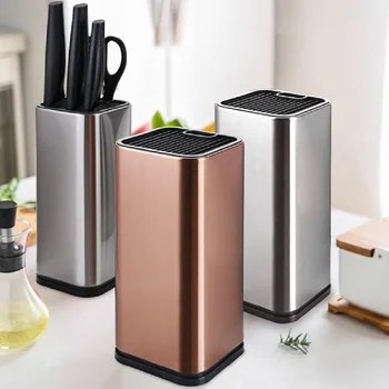 

NICEYARD Knife Stand Holder Block Kitchen Accessories Stands for Knives Kitchen Bar Knife Storage Block Kitchen Tools