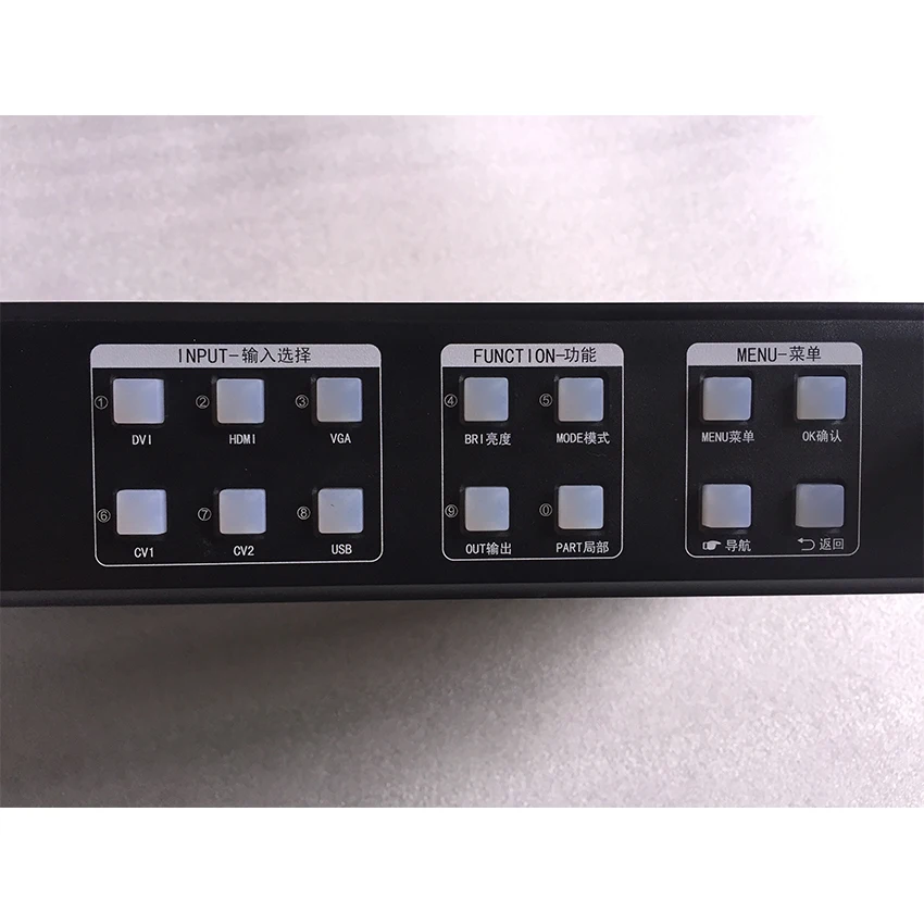 Поддержка 2048*1152/2304*816 1 * VGA USB 2 светодиодный ные карты передачи KYSTAR KS600 HD текстовая